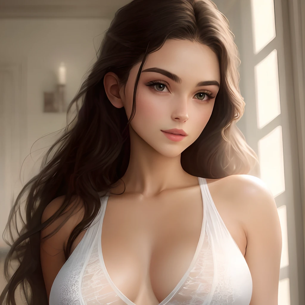 Beautiful woman without clothes