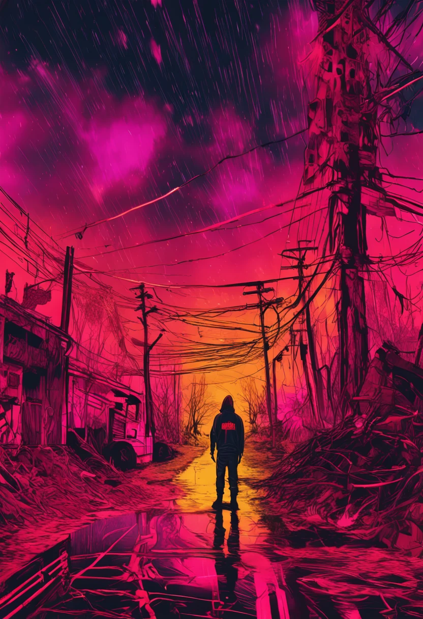 sharp neon sky filled with the souls of the deads, fog, neon spirits, realistic ghosts, blood on face, ultra relistic, eye blood, the death of a population, dread, unknown fear, enormous beings, hand painting, (masterpiece, realistic painting), yellow plantes, glowing neon lines, the fear of Cthulhu, realistic photography, ultra realistic, biomechinical, biomachines, ((hnsrdlf style)), detailed reflections, dark atmosphere, gothic art, futuristic, realistic blood, realistic reflections, RTX graphic, HDR, ultra detailed, real blood, detailed sky