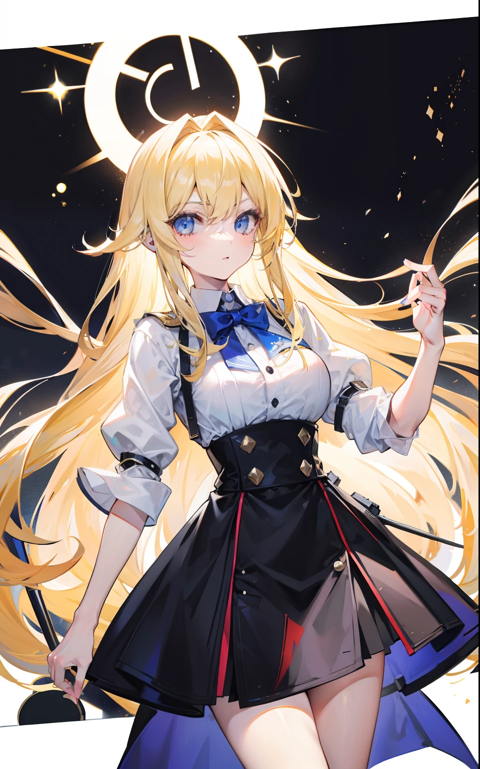 Blonde is an elite long-haired beautiful girl in the workplace,The ability to manipulate time