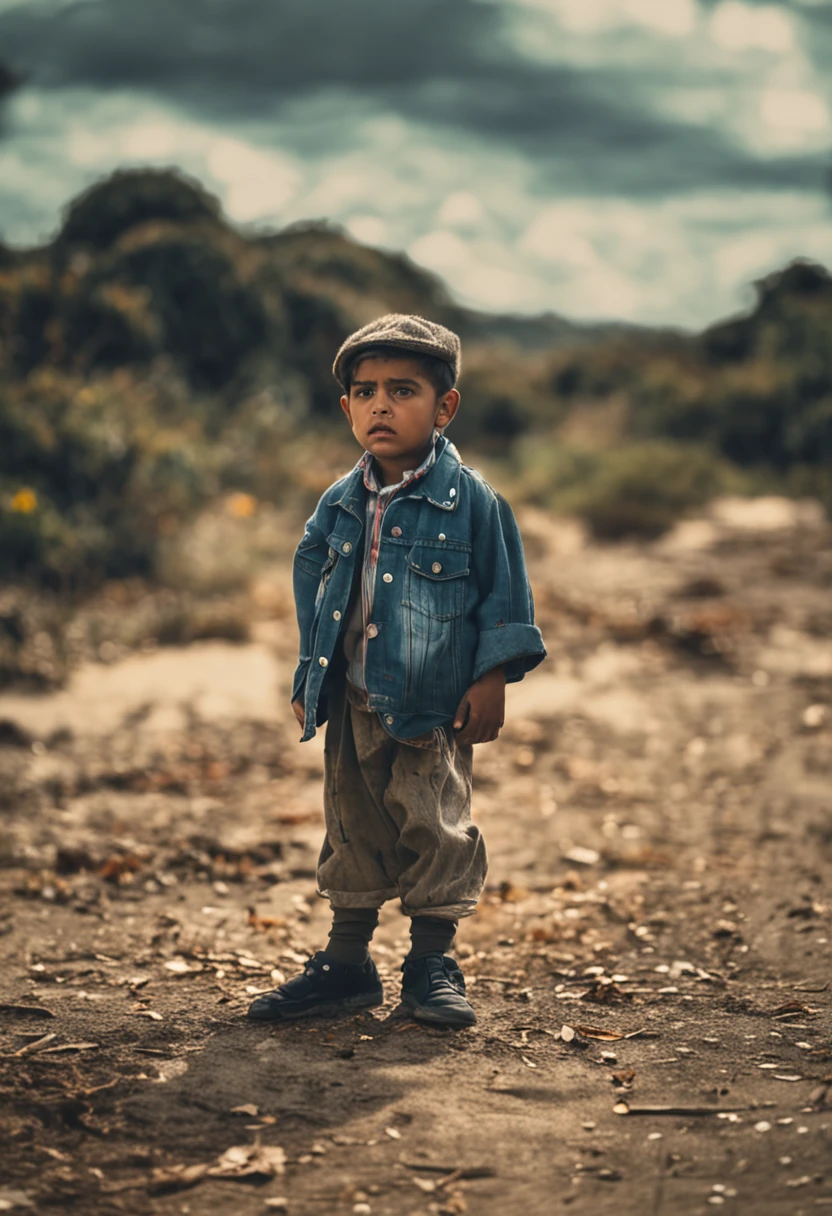 menino pobre , poor , roupas sujas e rasgadas