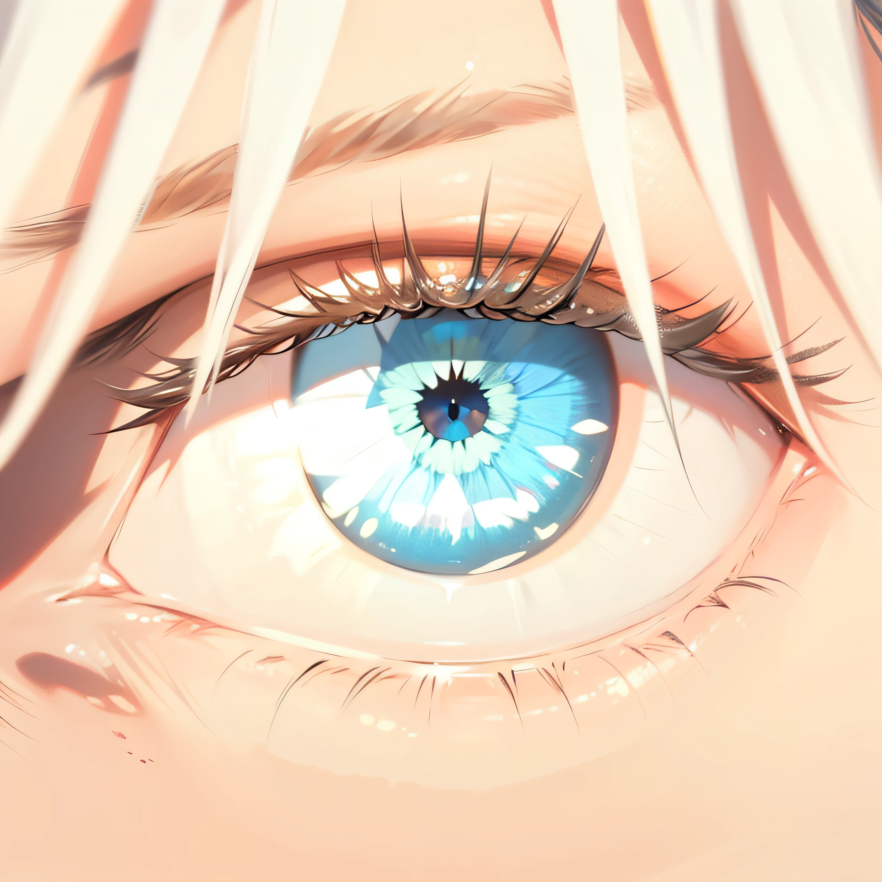 Young man in hood having the space being reflected in his eye,focalize no olho dele com o reflexo,maior detalhe,ultrarealista,4k
