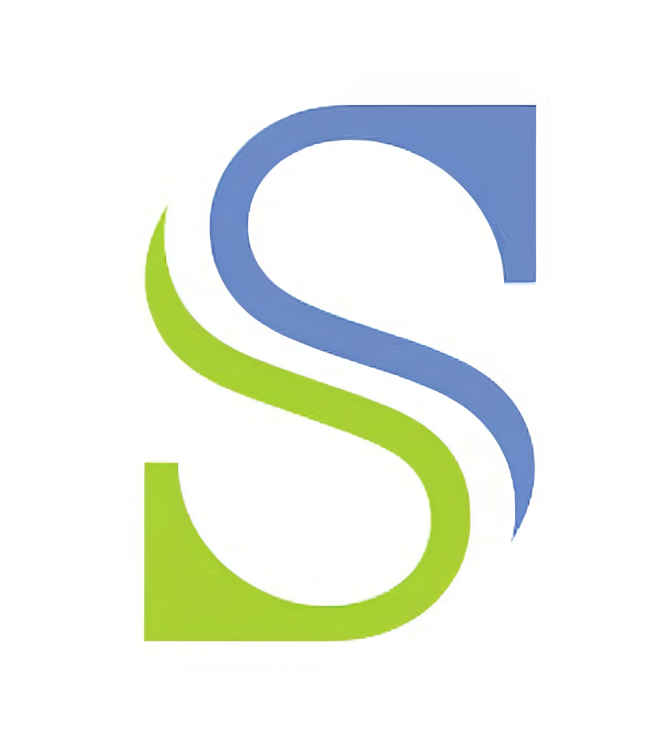 The company logo is shown in blue and green, letra s, imagem de perfil, Iluminado lateralmente, s linhas limpas, Serious, scientific, Stephan, Splento, Corporation Union, linha s, scientific photo, Esculhuda, erudito, imagem do avatar, imagem vazada, foto do snapchat, sinuoso, simbol, sentado, Standing, logotipo sem texto, single logo