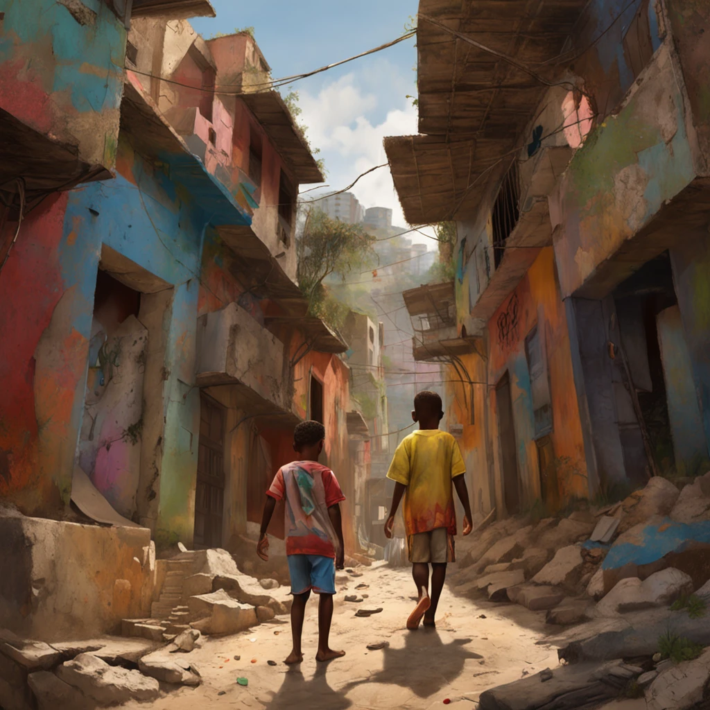 A poor latino boy in a favela in Rio de Janeiro drawn by Todd McFarlane and Greg Capullo, he is wearing old and torn clothes, he is playing with a soccer ball, favela in Rio de Janeiro in the background, robert downey jr reference, unreal engine, octane render, by Jacob Lawrence and Francis picabia, perfect composition, beautiful detailed intricate insanely detailed octane render trending on artstation, 8 k artistic photography, photorealistic concept art, soft natural volumetric cinematic perfect light, chiaroscuro, award - winning photograph, masterpiece, oil on canvas, raphael, caravaggio, greg rutkowski, beeple, beksinski, giger