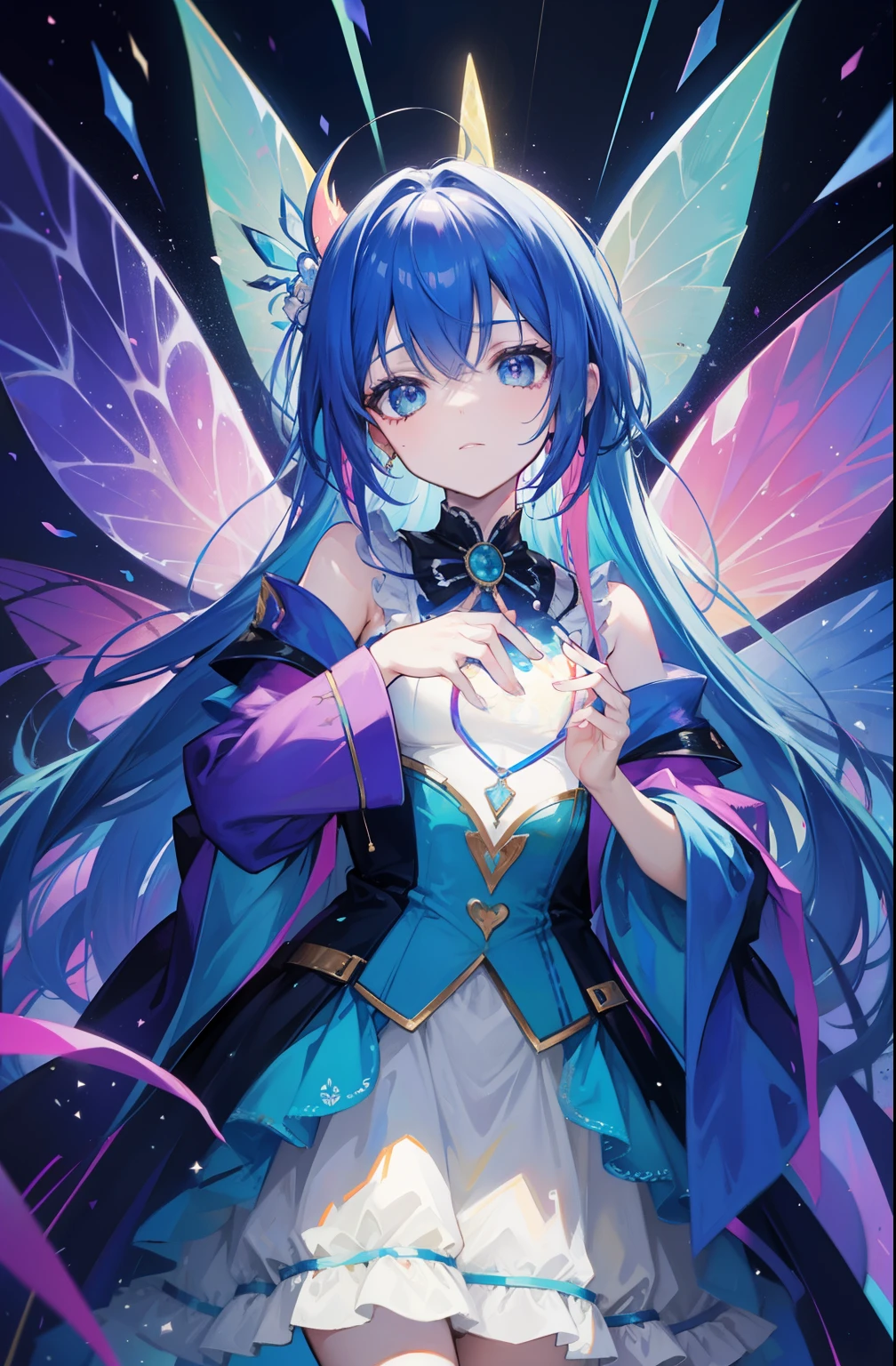 Colorful,Colorful,Colorful but color-based color scheme,Cute and cute magic fairy