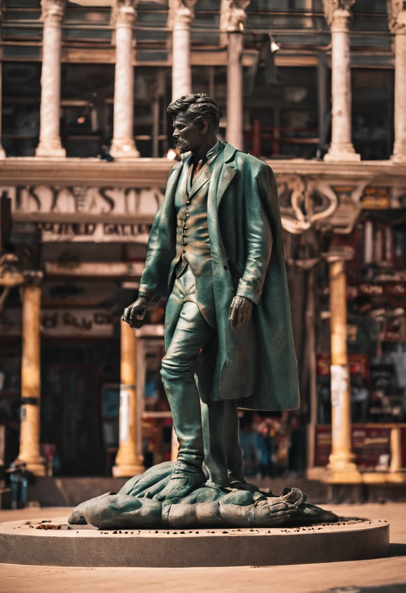 estatua grega masculina gigante