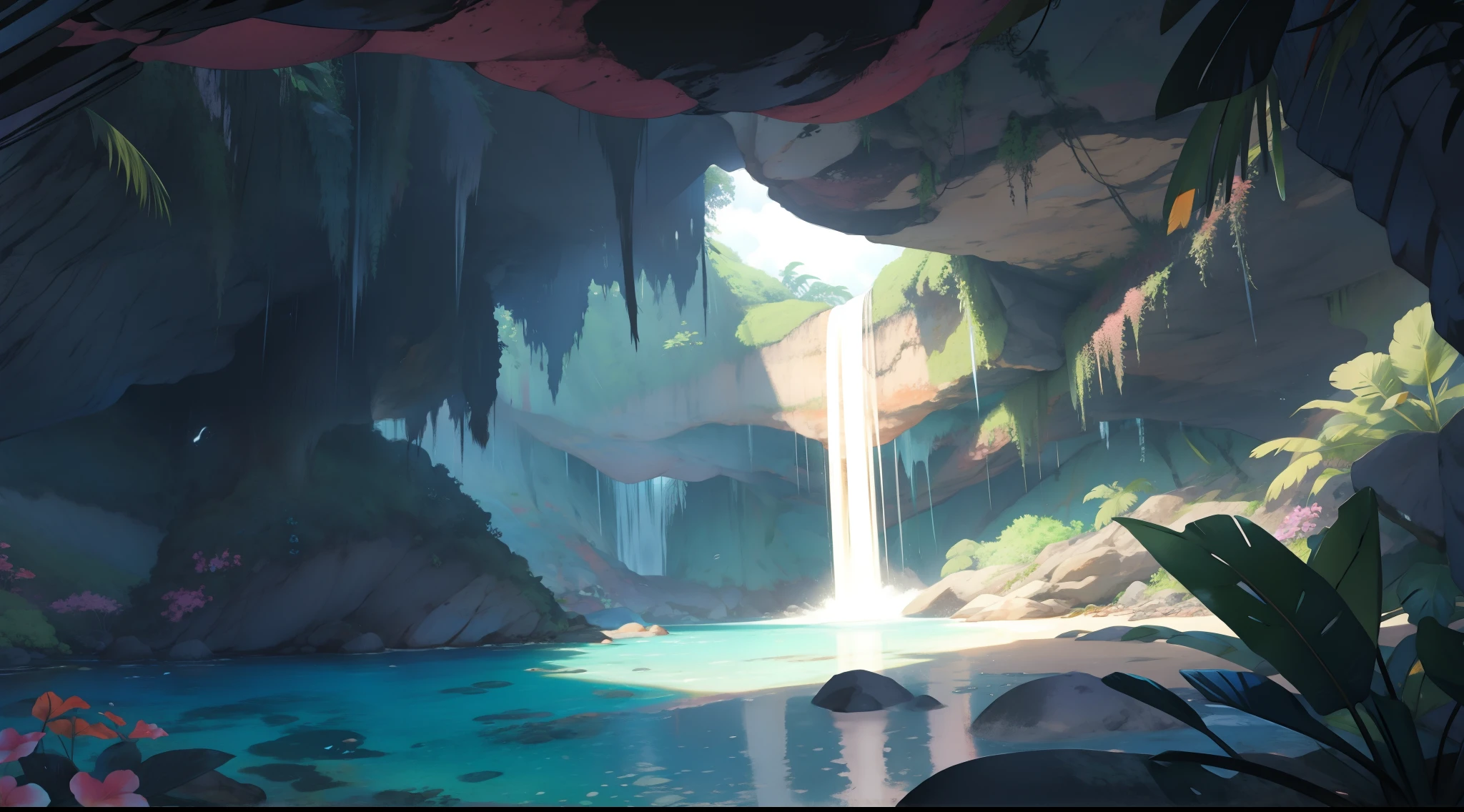 tropical cave