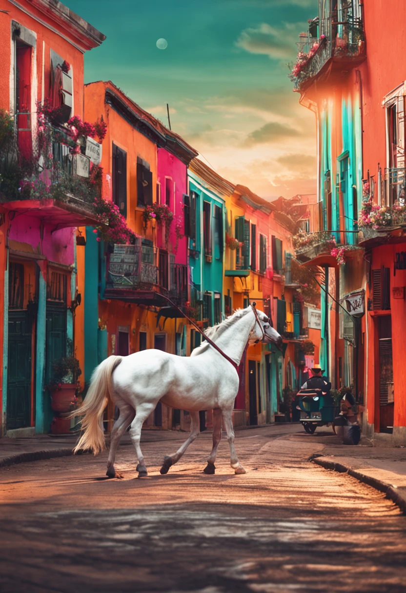 cavalo pixelizado