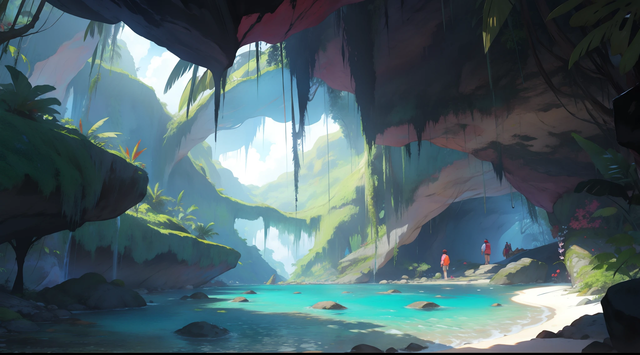 tropical cave
