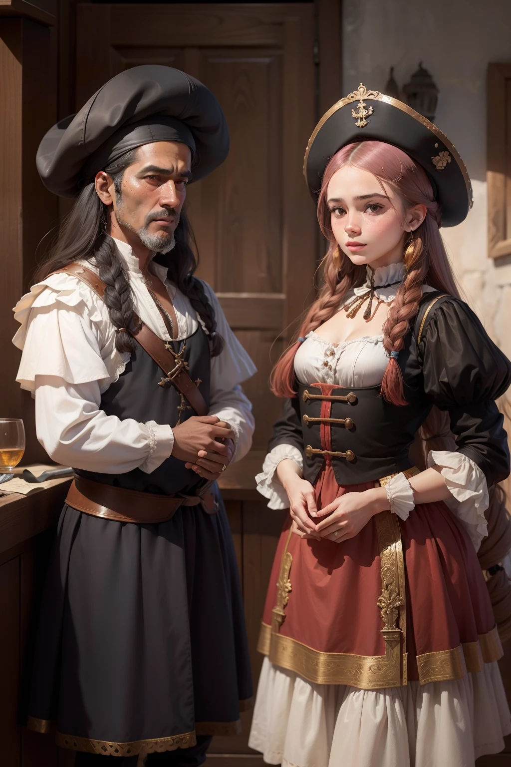 Seventeenth-century Spanish sailors, sujos, rudes e feios