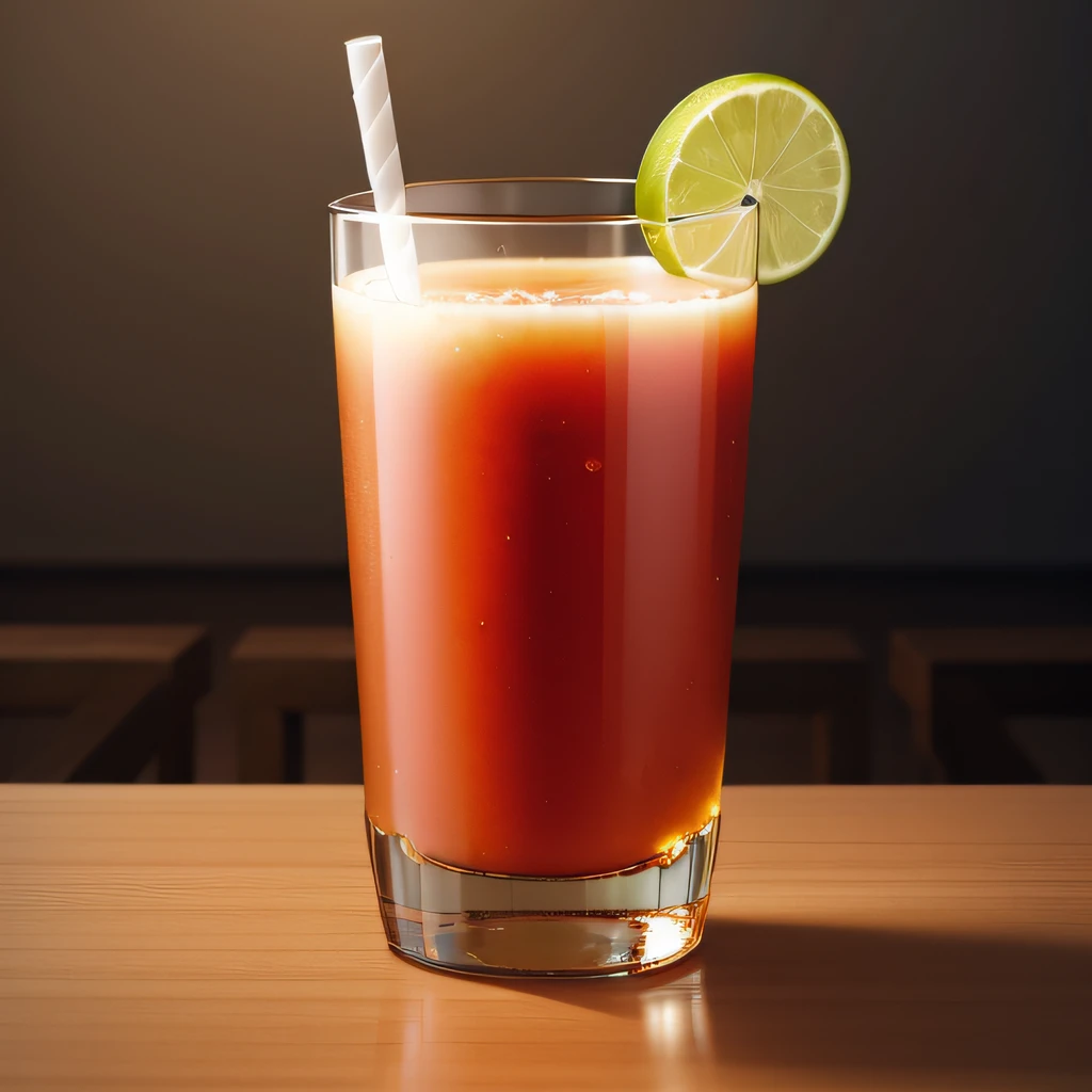 vegetable juice、Poured into glasses