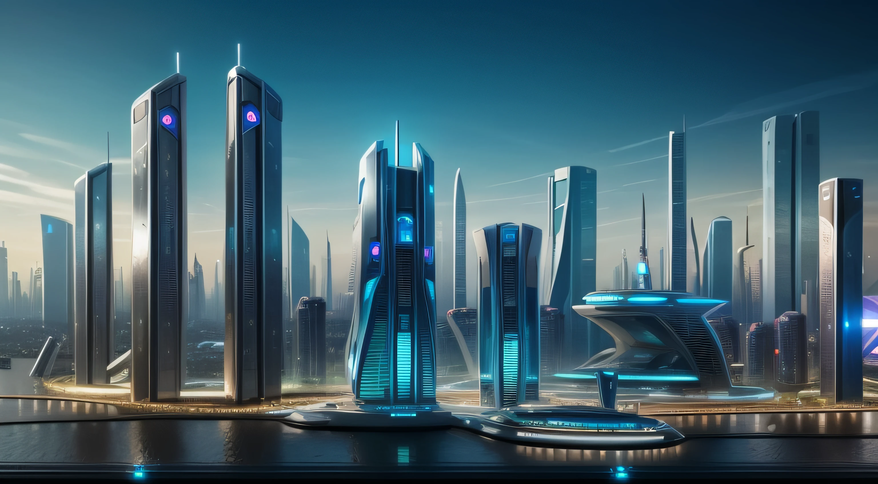 Cidade futuristica,Futuristic skyscraper and futuristic octopus building, Photo of futuristic cityscape, futuristic city in background, Futuristic city landscape, Futuristic city landscape, Futuristic high-tech city, vista of futuristic city, otherwordly futuristic city, futuristic urban background, sci fi city, Futuristic city, in fantasy sci - fi city, futuristic alien city, Futuristic high-tech city