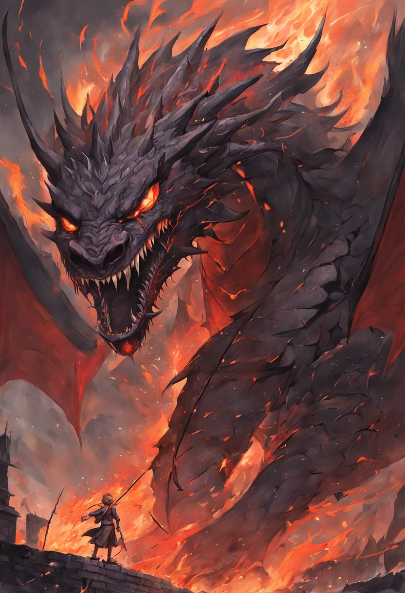 Capture the essence of eternal chaos and impending doom in this masterful graphite rendering by the renowned artist. "Inferno's Majesty: The Malevolent Dragon" is a visual symphony of darkness and despair, a haunting portrayal of a world on the brink of destruction.
The heart of the composition is the malevolent dragon, a creature of unfathomable power and malevolence. Its sinewy body coils like a stormy tempest, every graphite stroke emphasizing its strength and dominance. The dragon's eyes burn with an otherworldly fire, a sinister glow that pierces the very soul of those who dare to meet its gaze. Its teeth, sharp as obsidian blades, drip with a venomous anticipation.
As the dragon rears back, its colossal wings unfurl like the tattered remnants of a fallen kingdom, casting an ominous shadow over the scorched earth below. The skies are choked with smoke and ash, a testament to the devastation that follows in its wake.
But amidst the chaos, a once-mighty citadel stands, now a crumbling bastion of resistance against the dragon's reign of terror. Flames lick at its walls, devouring the grandeur that once defined this majestic fortress. The juxtaposition of the dragon's menacing presence and the fragile beauty of the burning citadel serves as a poignant reminder of the fragility of power and the inevitable march of time.
The artist's meticulous use of graphite allows for a stunning interplay of light and shadow, lending depth and texture to every stroke. The viewer is transported to a realm where fear and awe collide, where the sinister dance of the dragon and the flames is frozen in an eternal moment of chaos.
"Inferno's Majesty: The Malevolent Dragon" is more than a mere artwork; it is an experience that beckons the audience to contemplate the eternal struggle between destruction and resilience, power and vulnerability. The artist's deft hand and keen eye have crafted a masterpiece that will forever haunt the viewer's imagination, a testament to the timeless a