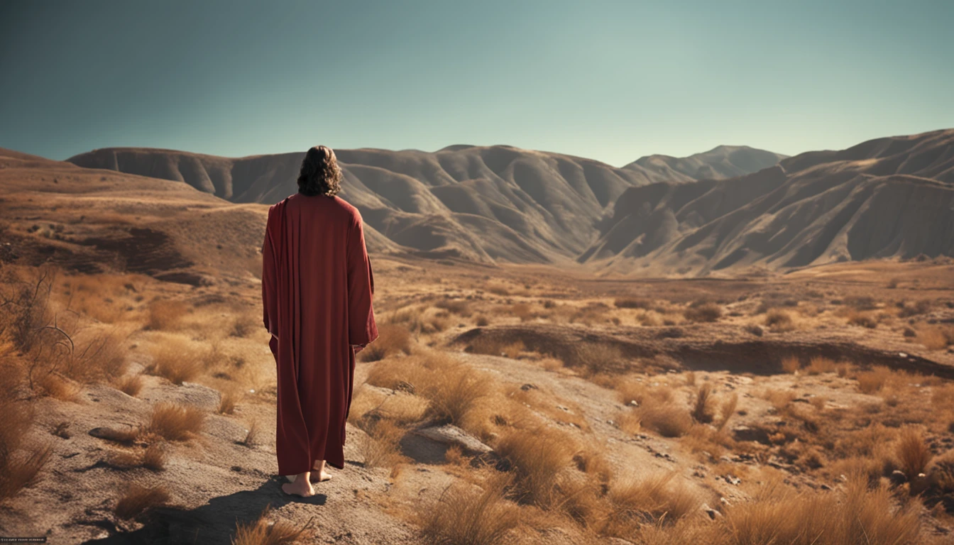 Jesus Christ wearing a tunic