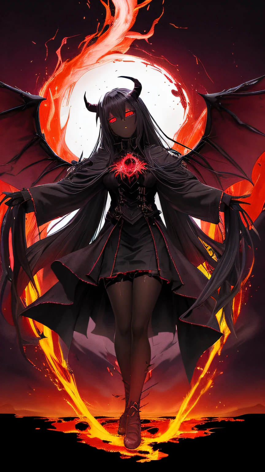 (dark skin), (demon horns), large breasts,
Immortal temptation takes over my mind
Condemned
Fallen weak on my knees, summon the strength
Of mayhem
I am the storm that is approaching
Provoking black clouds in isolation
I am reclaimer of my name
Born in flames, I have been blessed
My family crest is a demon of death
Forsakened, I am awakened
A phoenix's ash in dark divine
Descending misery
Destiny chasing time
Inherit the nightmare, surrounded by fate
Can't run away
Keep walking the line between the light
Led astray
Through vacant halls I won't surrend5r
The truth rev5aled in eyes of ember
We fight through fire and ice forever
Two souls once lost, and now they remember
I am the storm that is approaching
Provoking black clouds and isolation
I am reclaimer of my name
Born in flames, I have been blessed
My family crest is a demon of death
Forsakened, I am awakened
A phoenix's ash in dark divine
Descending misery
Destiny chasing time
Disappear into the night
Lost shadows left behind
Obsession's pulling me
Fading, I've come to take what's mine
Lurking in the shadows under veil of night
Constellations of blood pirouette
Dancing through the graves of those who stand at my feet
Dreams of the black throne I keep on repeat
A derelict of darkness, summoned from the ashes
The puppetmaster congregates all the masses
Pulling strings, twisting minds as blades hit
You want this power? Then come try and take it
Beyond the tree
Fire burns
Secret love
Bloodline yearns
Dark minds embrace
Crimson joy
Does your dim heart
Heal or destroy?
Bury the light deep within
Cast aside, there's no coming home
We're burning chaos in the wind
Drifting in the ocean all alone