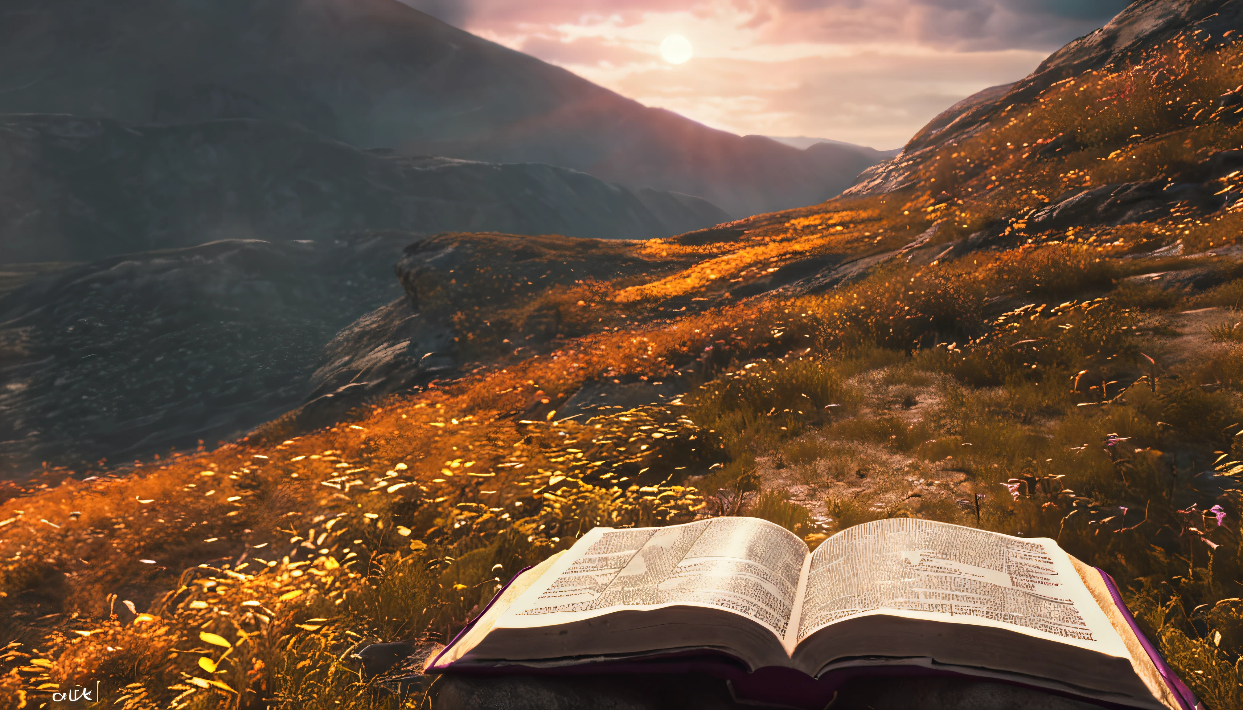 open bible