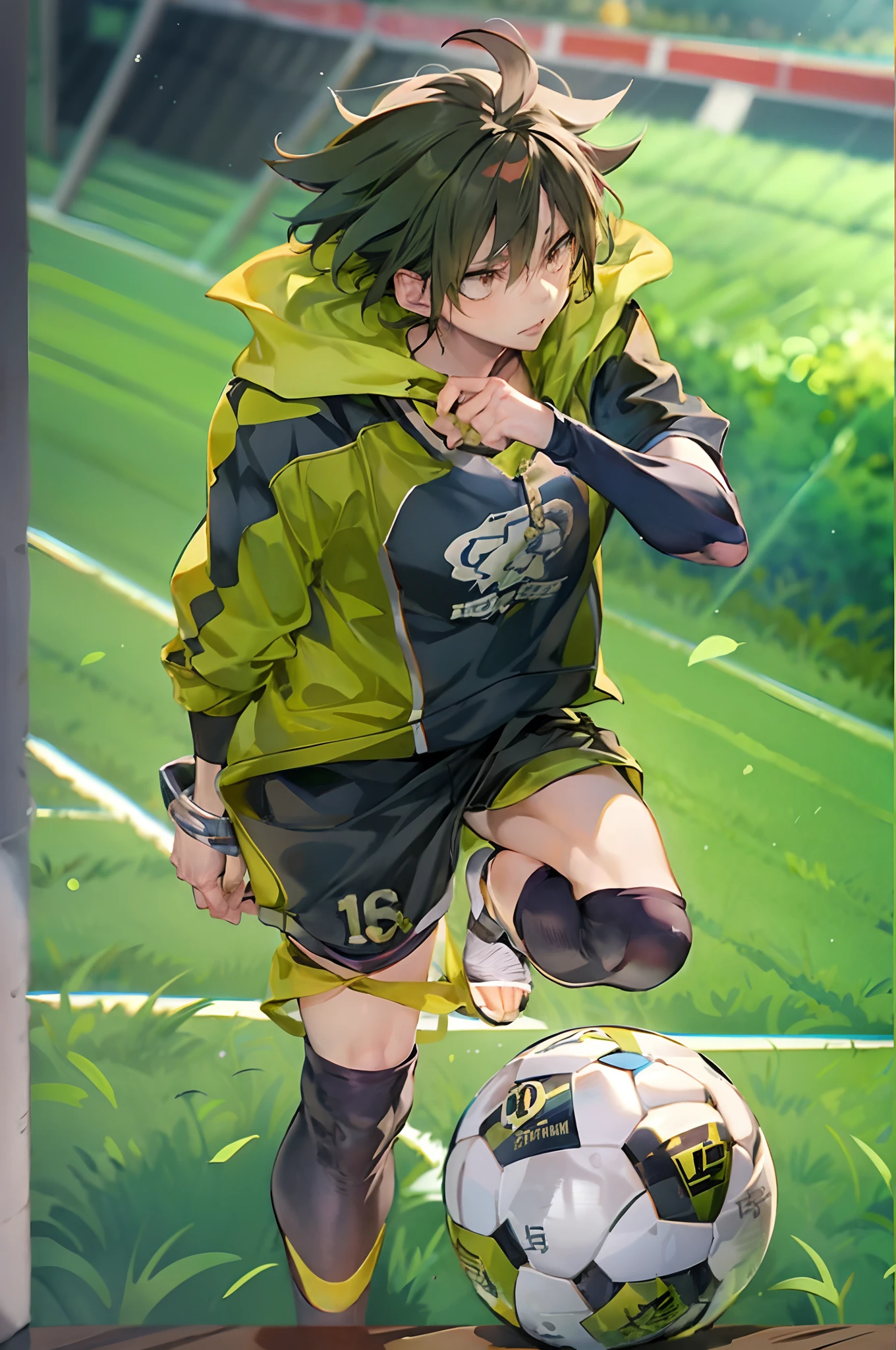 Menina anime chutando uma bola de futebol em um campo de futebol, Kentaro Miura estilo de arte, kentaro miura manga art style, trending on artstation pixiv, arte anime de alta qualidade, Fukaya Yuichiro, shigenori soejima illustration, Marin Kitagawa Fanart, anime moe artstyle, Cushart Kenz, manga style of kentaro miura