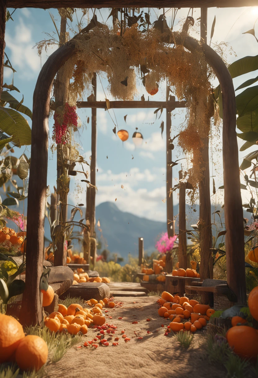 Hot summer,Harvest of crops, ultra-realistic image,Real-world scenarios,8K分辨率,Detailed and minimalist environment,The is very detailed,top-quality,artsy photography,Cinematic texture ,ISO 100,