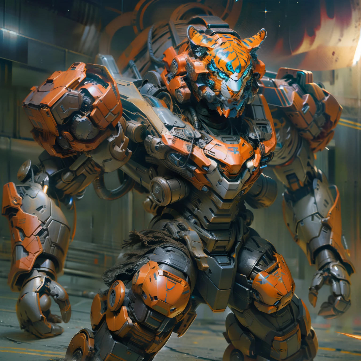 Armor Tiger Design Robot, universe