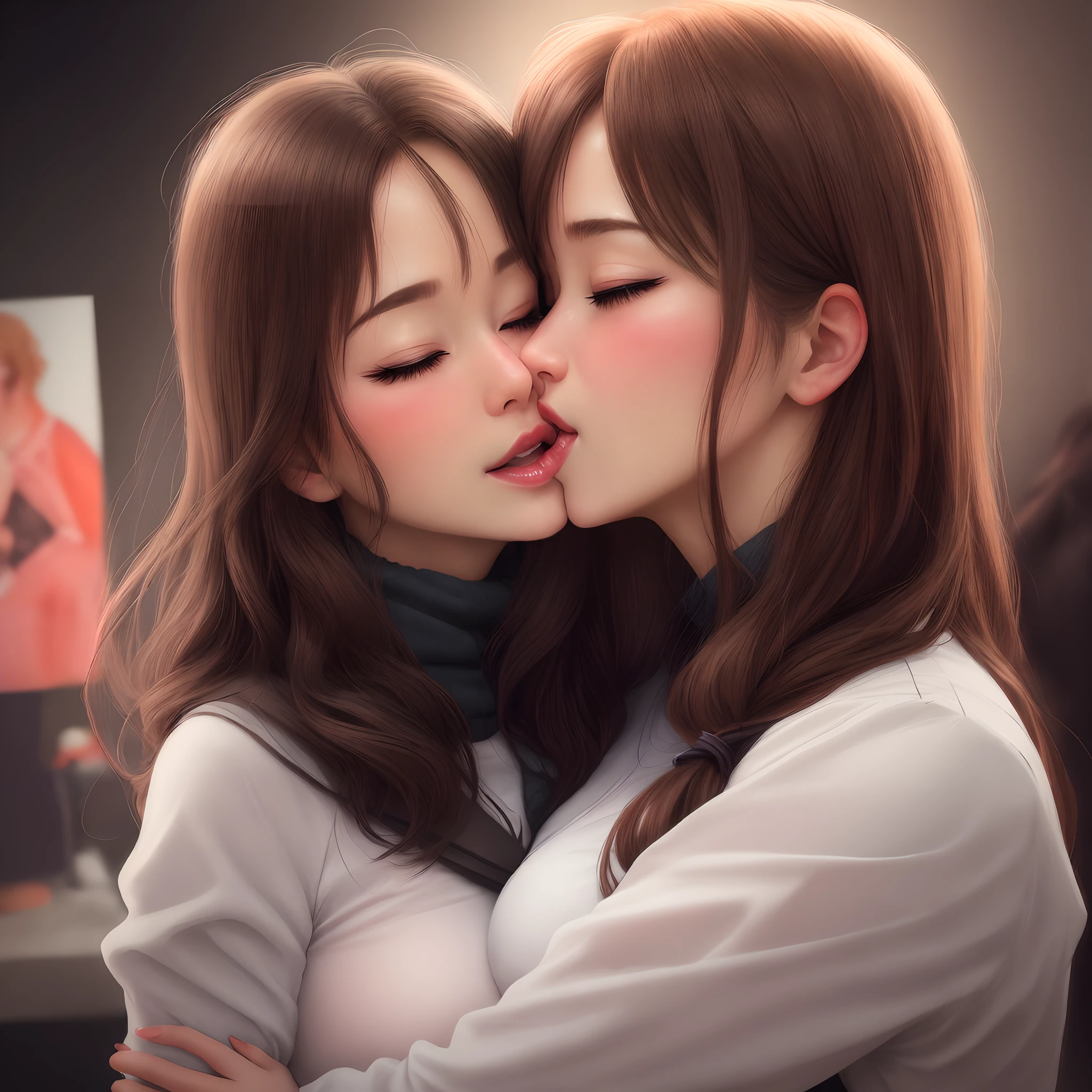 Yuri kiss