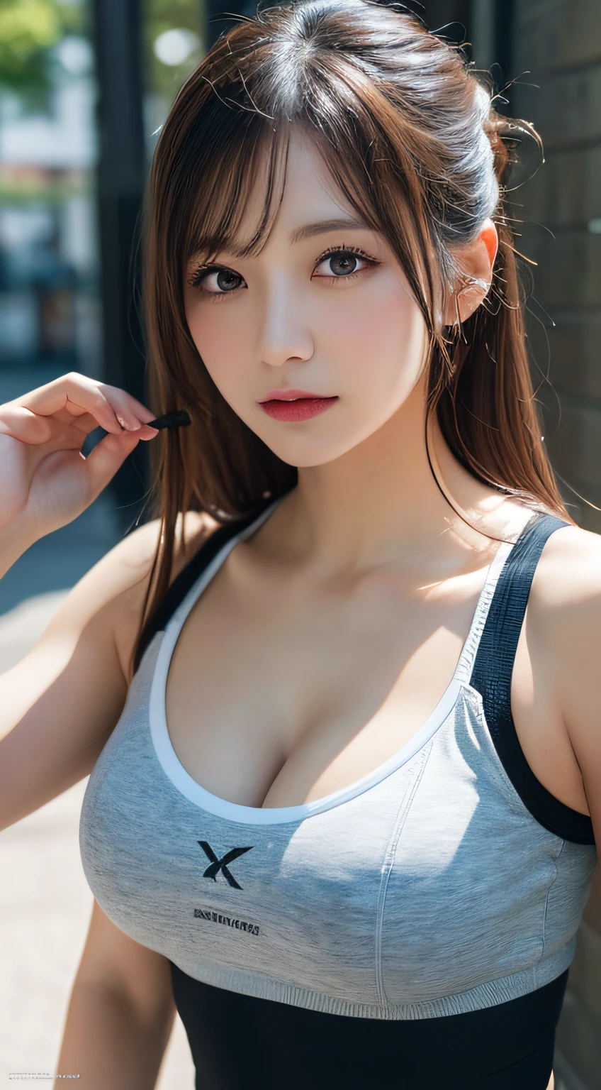 1womanl, (stick out her tongue), (tongue), 超A high resolution, Photorealistic, Best Quality, 8K resolution, masutepiece, Shorthair,((Choker, Latex, Tight swimsuit)), Tank top, ((full body photographed)), (Ahegao), Kneeling, Ah face, Open your mouth wide, Stick out your tongue and receive, Put one hand to your mouth, Ecstasy, Face up, Shoot from above, (drool dripping from the mouth), Tongue sticking out, (Drool accumulates on the tongue), Ecstatic look, a large amount of liquid in the mouth,,,, White liquid on the chest, Delicate fingertips, Complex fingertips, NSFW, Eyes roll back, eyes up, Zero Two,hyperdetailed face,Ultra-detailed tongue,ultradetailed eyes,hyperdetailed face,Ultra detailed arms,Ultra detailed hands,Ultra-detailed fingers