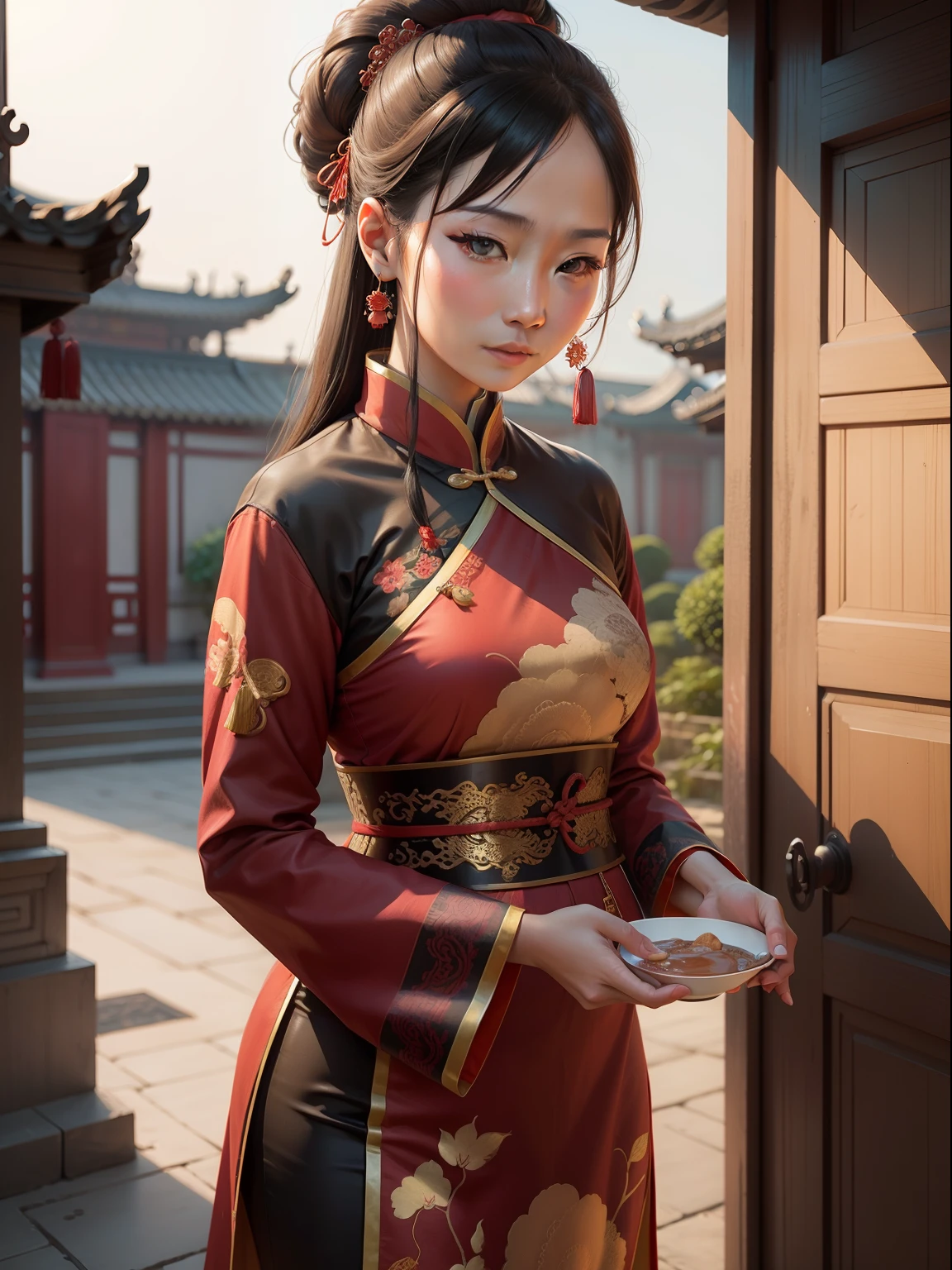woman, China, ancient, traditional