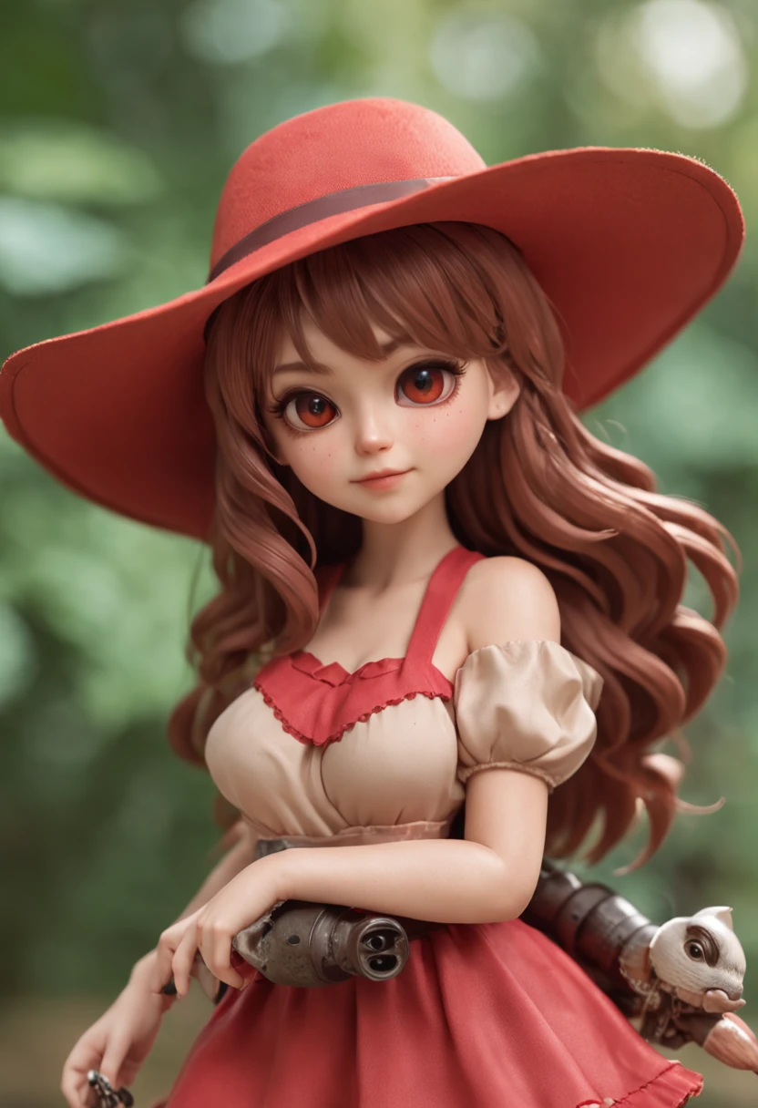 Chica de dibujos animados con sombrero y red de pesca, ((Shary)) Chica entrenadora de insectos, Usando un pescador 🧥, protagonista femenina 👀 :8, Chihiro! Fujisaki, Exploradora Femenina Mini Chica Linda, Fanart, Fanart oficial, Fanart de alta calidad, Personaje de Touhou, Abigail desde Stardew Valley, Retrato de cuerpo entero de un corto!, Estilo en estilo anime ghibli, resina,Characters of the Q version