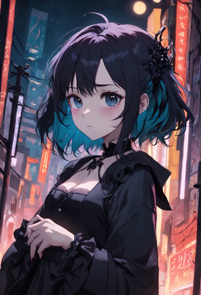 1girl,mutsuki tooru,tokyo ghoul,Eye patch,Decadent,artwork