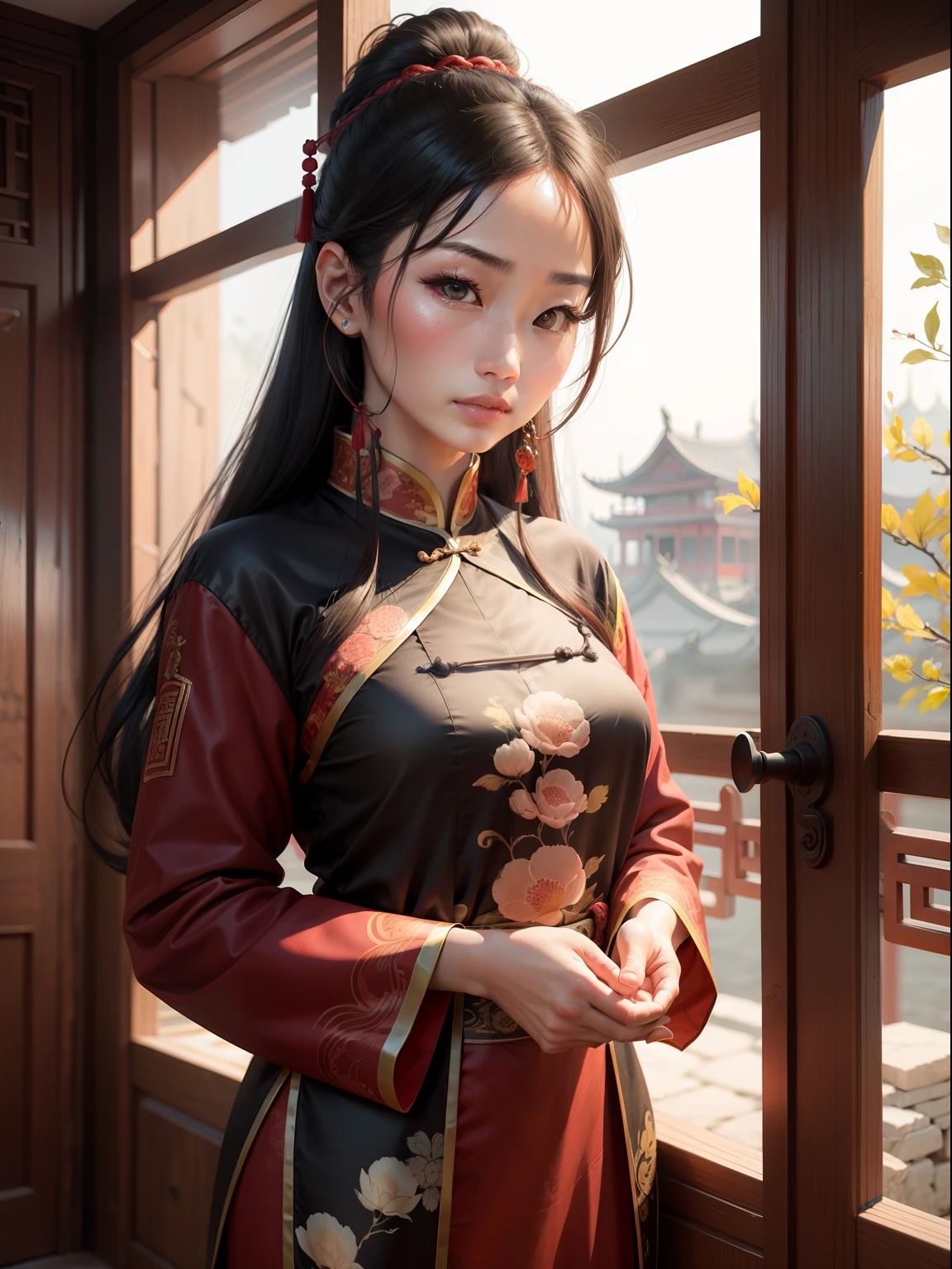 woman, China, ancient, traditional