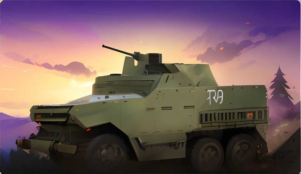 Create a Disney Pixar movie poster with only a cartoony style Tiger 1 Heavy Tank in the middle of the Tunisian Desert. Title of the film is “Alamein”. 3D Pixar render