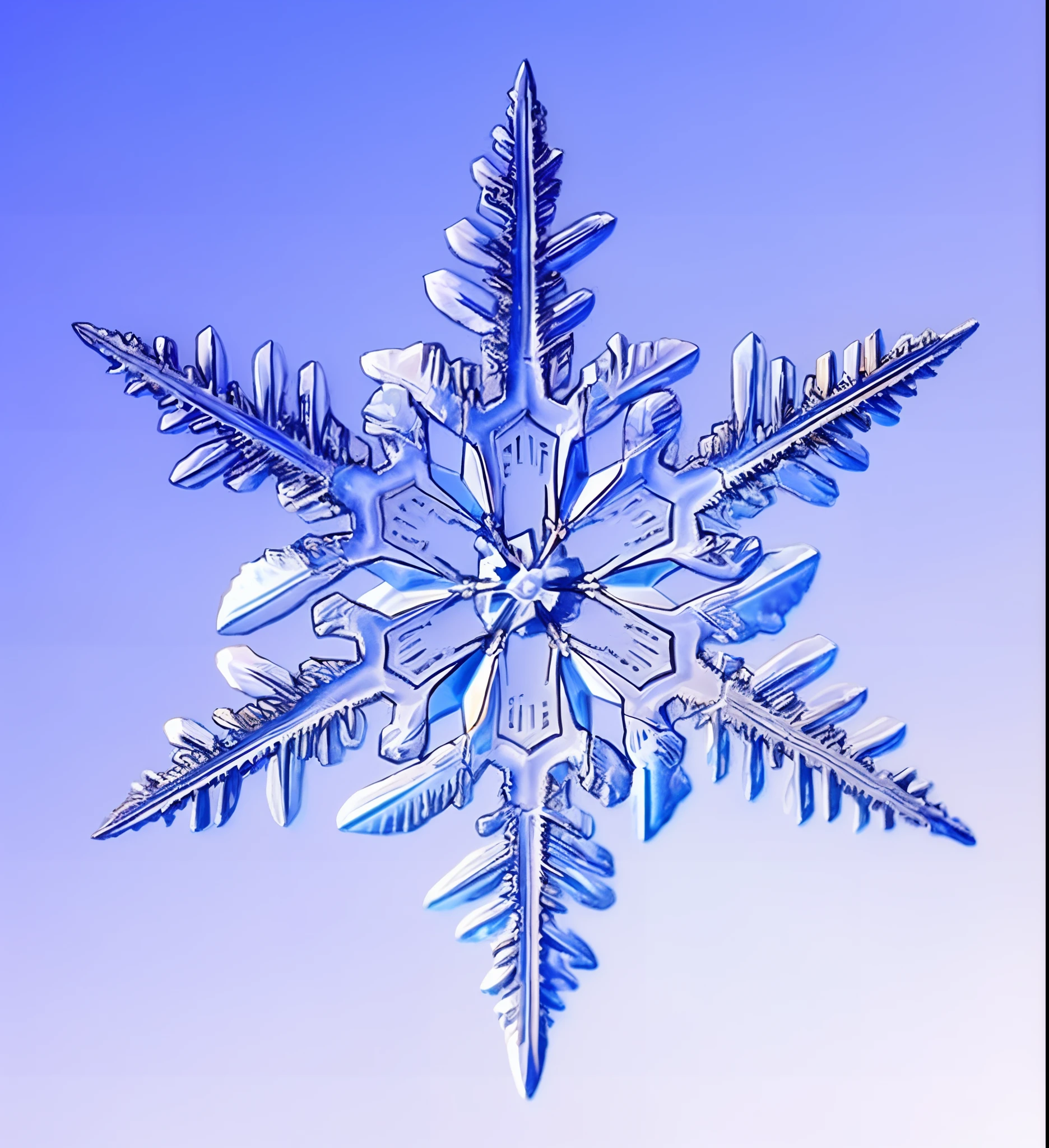 um close up de um floco de neve em um fundo escuro, Flocos, jungian symbols of winter, cristais de gelo, gelado, imagem detalhada e complexa, De Wheaton (Illinois), Very sharp and detailed image, three - quarter view, perfect symmetrical image, Beautiful image, three - quarter view, foto intrincada, cristalizado, centrado na imagem, imagem intrincada, Arte macro, usando cristais de gelo, cores vivas, azul, amarelo, pink, cores neon