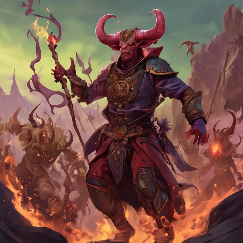 male tiefling race, no inferno mortarion