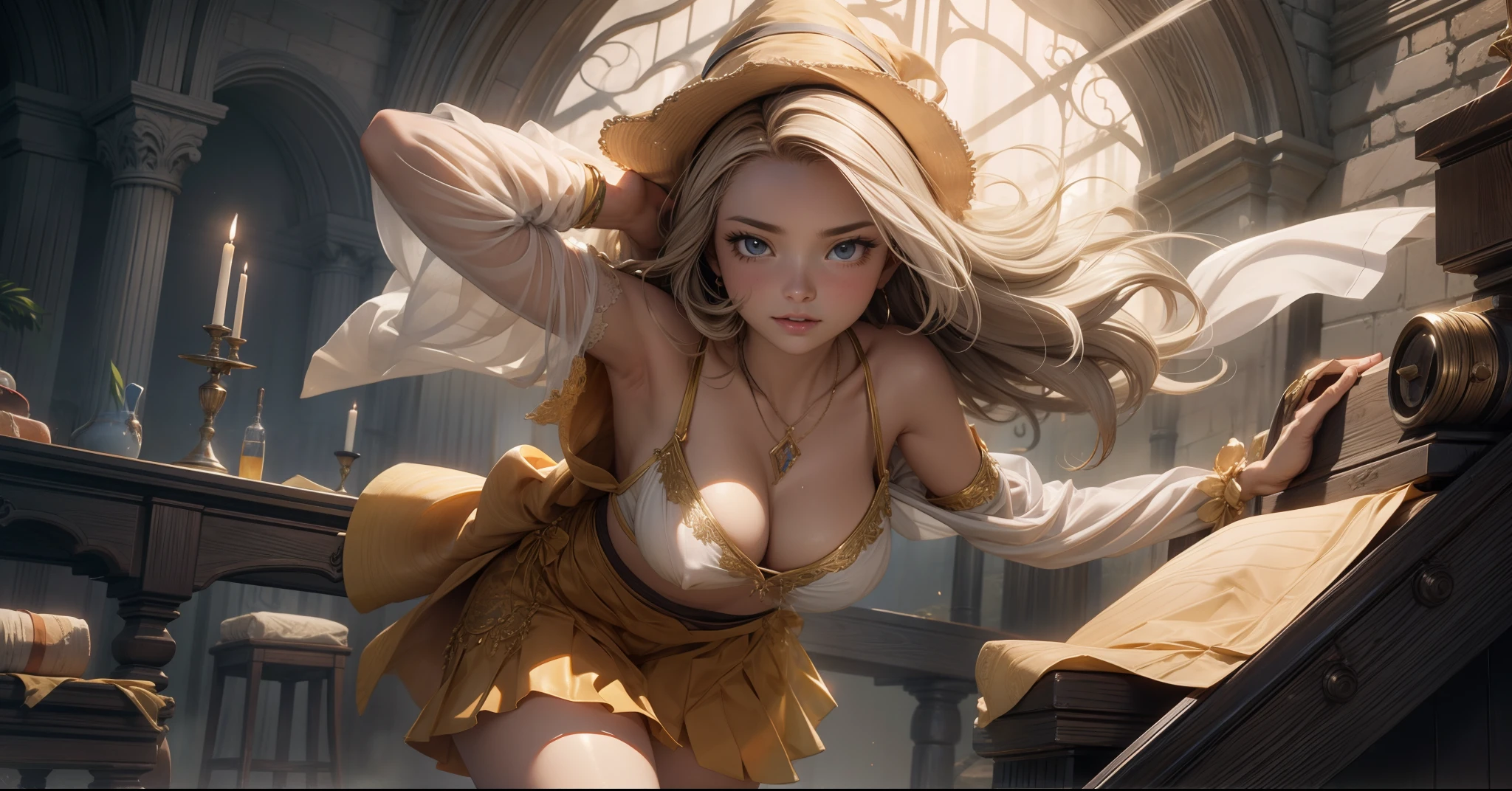 breast under cloth