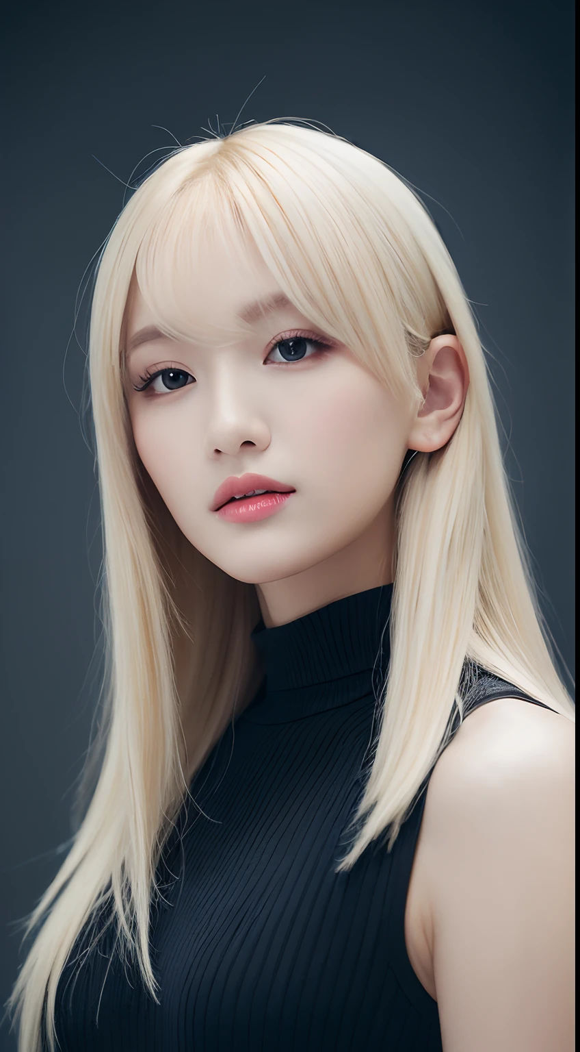 (((forehead、White Blonde Hair、Northern Europe、White people、beautiful girl、Blonde、White background、Round Girl、long hair)))、table top, highest quality, figure, super detailed, finely, High resolution, 8k wallpaper, Perfect dynamic composition, detailed and beautiful eyes, Deco out,bionde, medium hair, super , Natural color lip,white background, random cute poses,frill dress