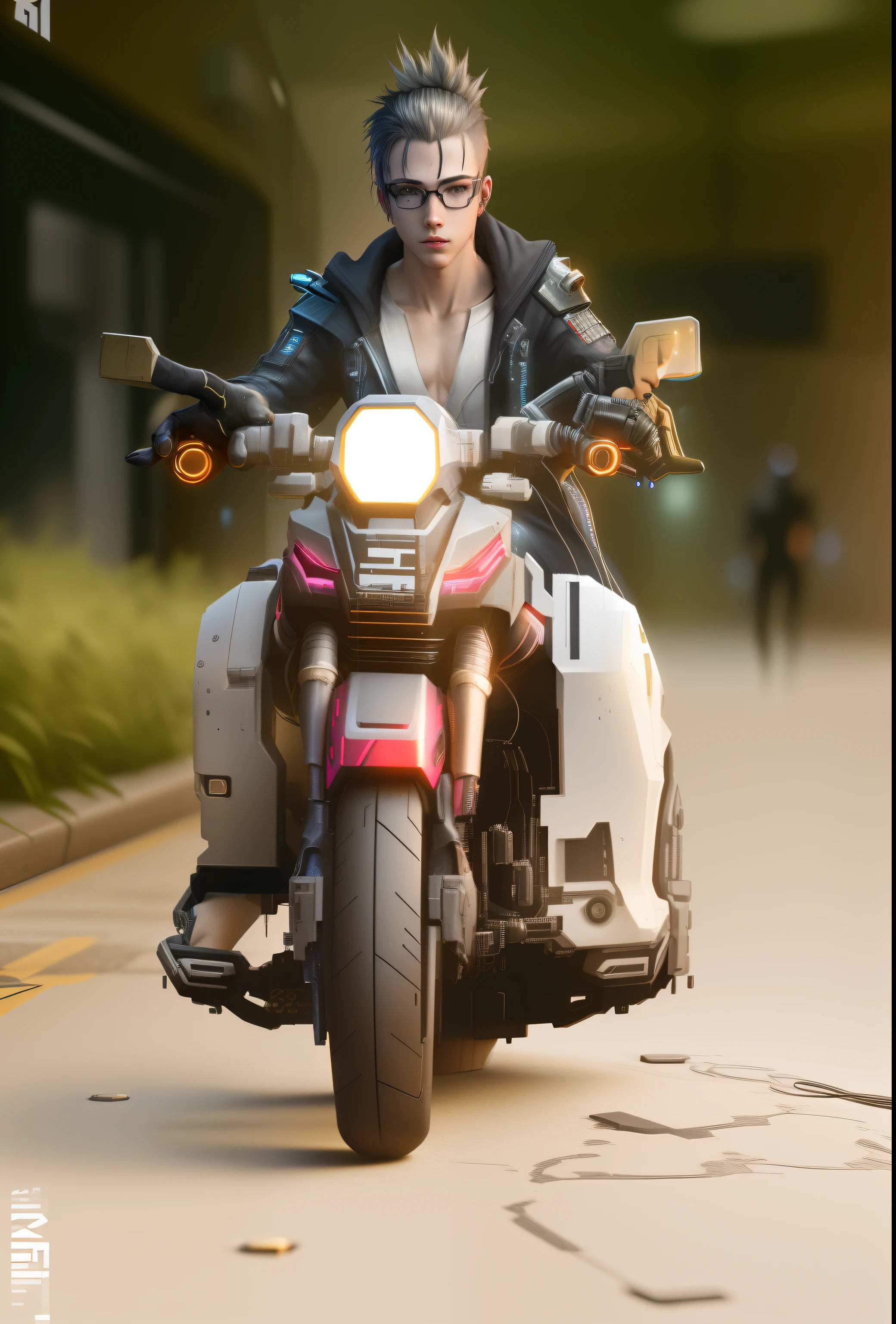 cyberpunk,smartboy,lighting realistic,lighting,background,8k,v4