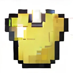 Pixel heads for yellow and black dogs, chest plate, body golden armor, Gold armor, rpg item, blouse detailed with gold, shinning armor, Gold clothes, chest plate ) ) ), pixel art sprite, shinning armor, upper body 2d game avatar, gilded shiny armour, Golden armor, chest, sleek gold armor, Gloden armor, sleek gold armor