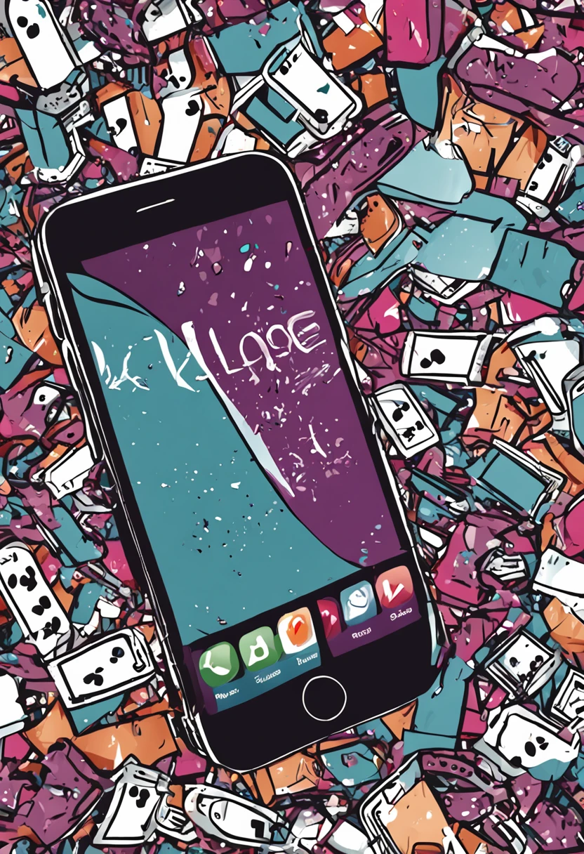 broken phone, unlucky, bad luck, risk, business failure, bad luck, sad, black, girl