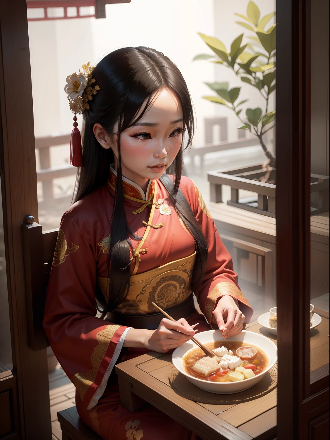 woman, China, ancient, traditional