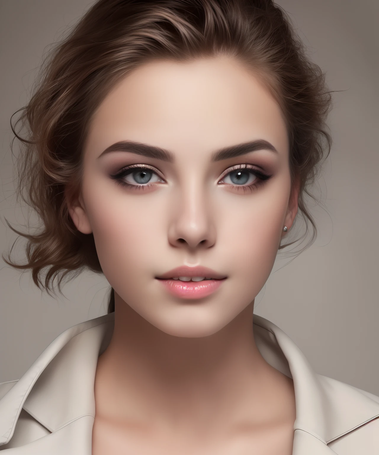 Arafed Mujer con una chaqueta blanca y ojos azules posando para una foto, Hermoso rostro femenino, Hermosa modelo femenina, Hermoso retrato de cara, Mujer joven y hermosa, gorgeous face portrait, hermosa joven, Atractivo rostro hermoso, Atractivo rostro femenino, Hermoso rostro joven, Joven muy hermosa, Hermosa foto de retrato, Rostro hermoso y piel impecable, Atractivo rostro femenino!!!