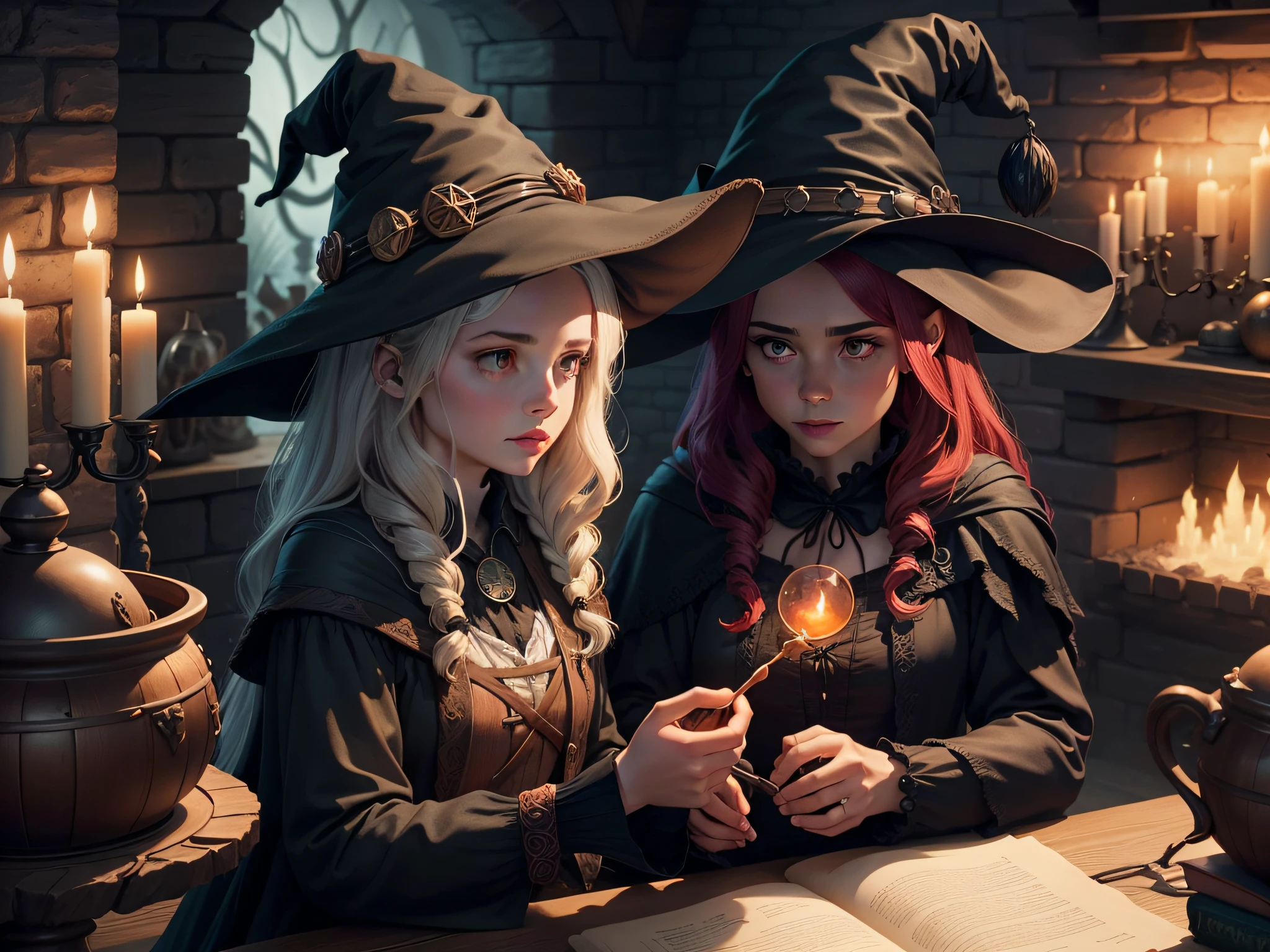 Witch's Lair: Embrace the world of witches, potions, and magic with cauldrons, broomsticks, and mystical décor.