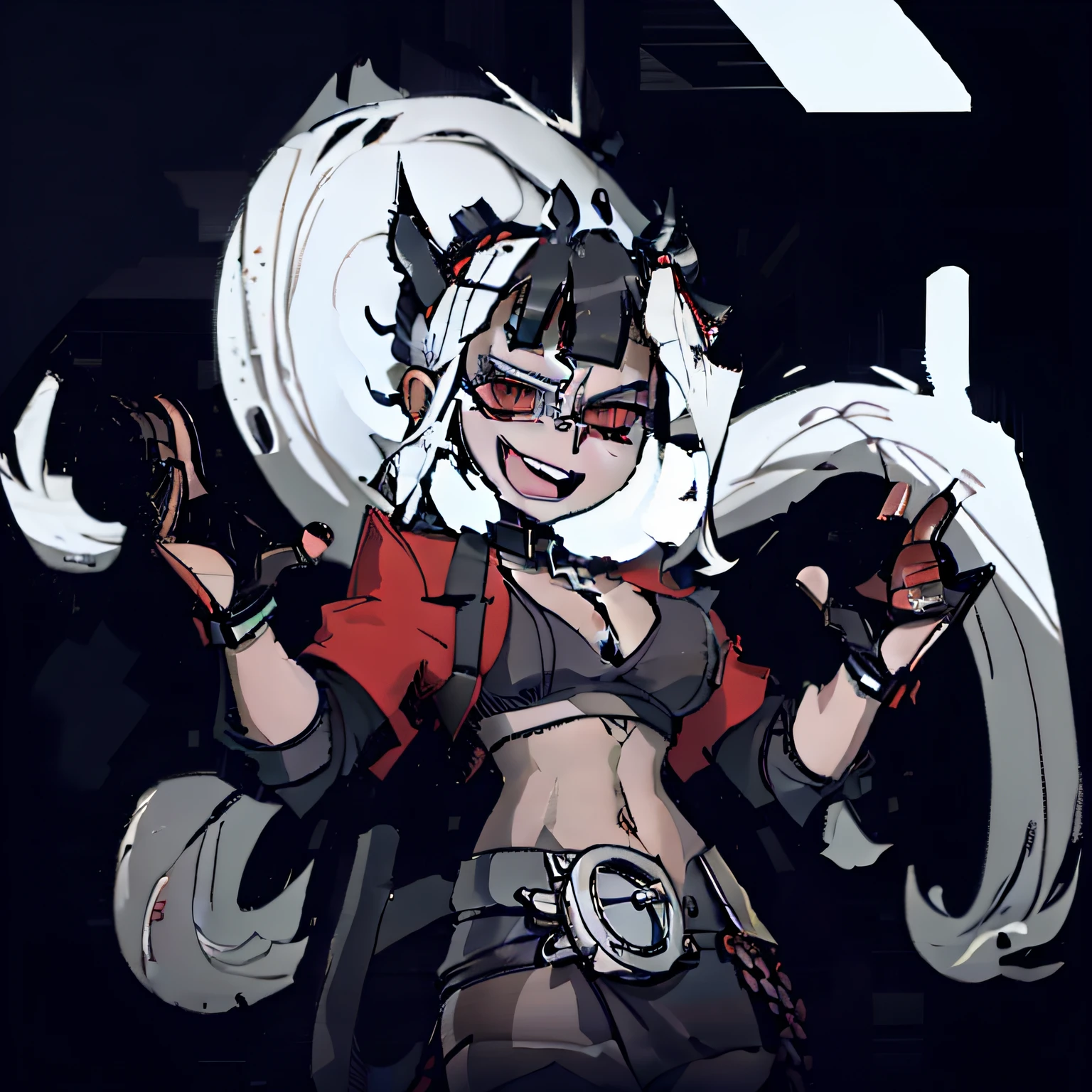 Hua Chenyu,Cartoony,Cat ears,Q version,laughingly