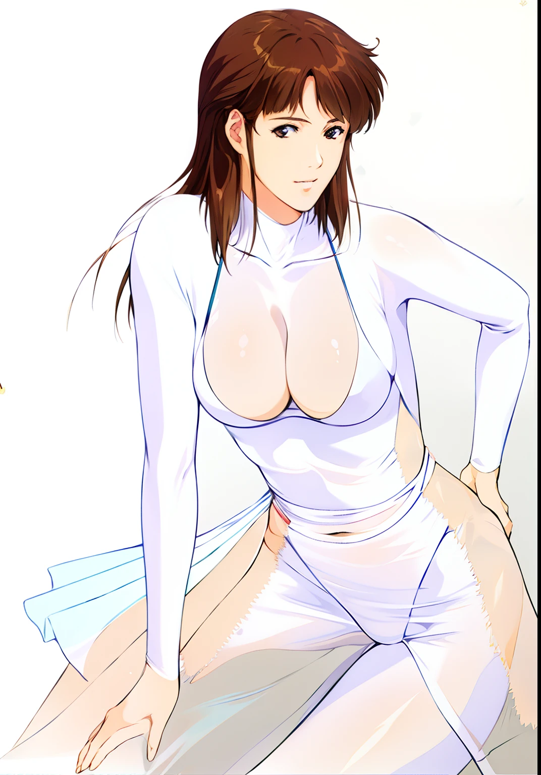 ((Masterpiece,Best quality)), Dynamic Angle, (beautiful delicate face:1.1), 1girll,Solo,fullbodysuit