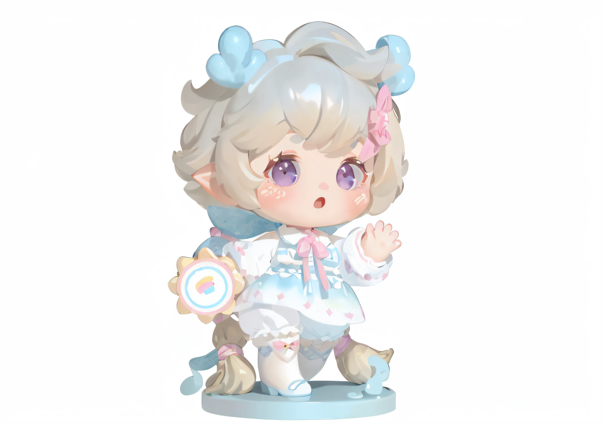 Lori huge breasts cleavage  , cute character, , spoon pear slim loli figure,lalafell, small loli girl, 2D，Two-dimensional，anime big breast，Celluloid，k hd，8K，illustratio，Lolita prostitute，Supple hair，Q version，full bodyesbian，Standing painting