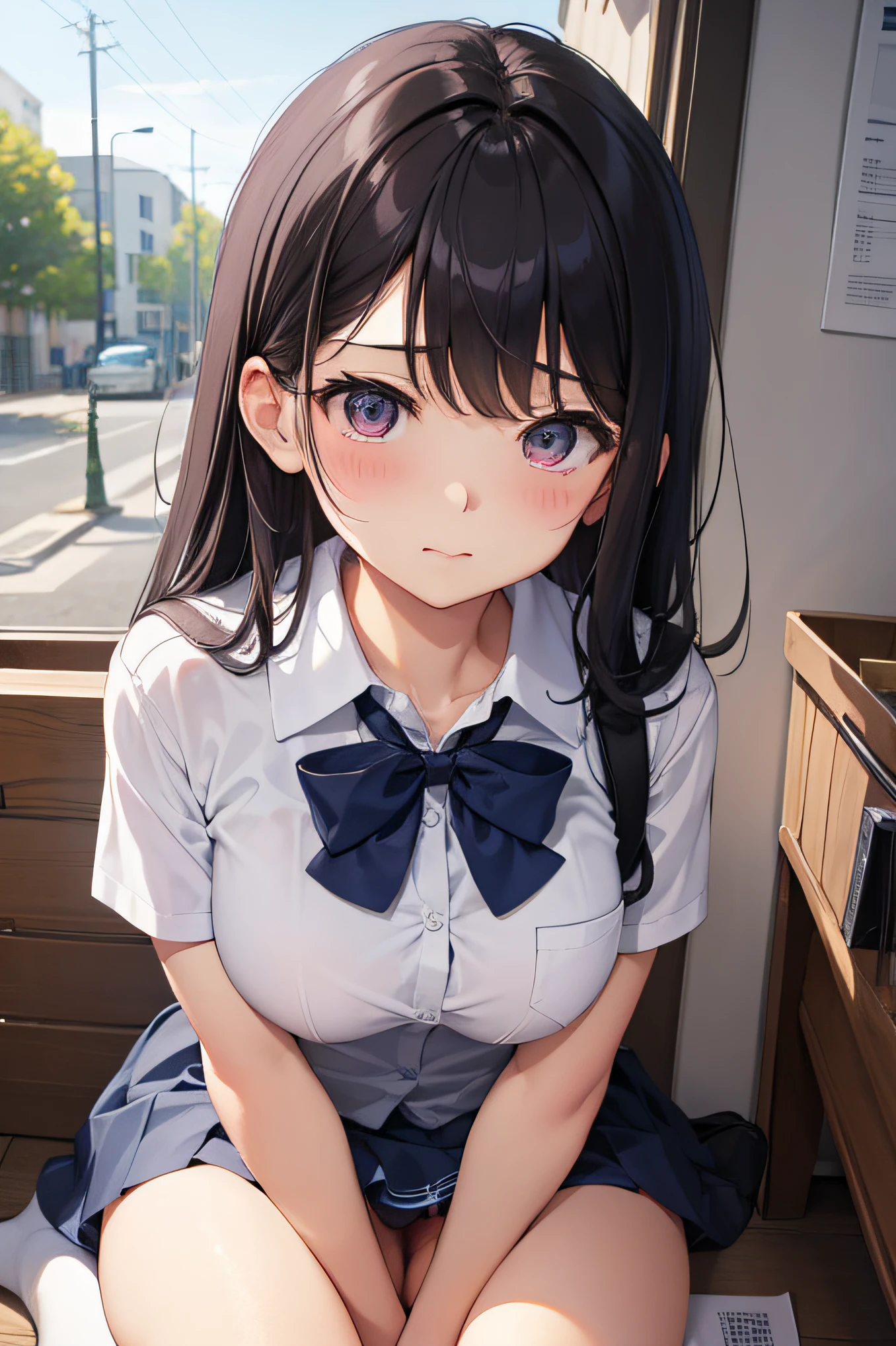 vaginal、tits out、hi-school girl、younger sister、Ashamed