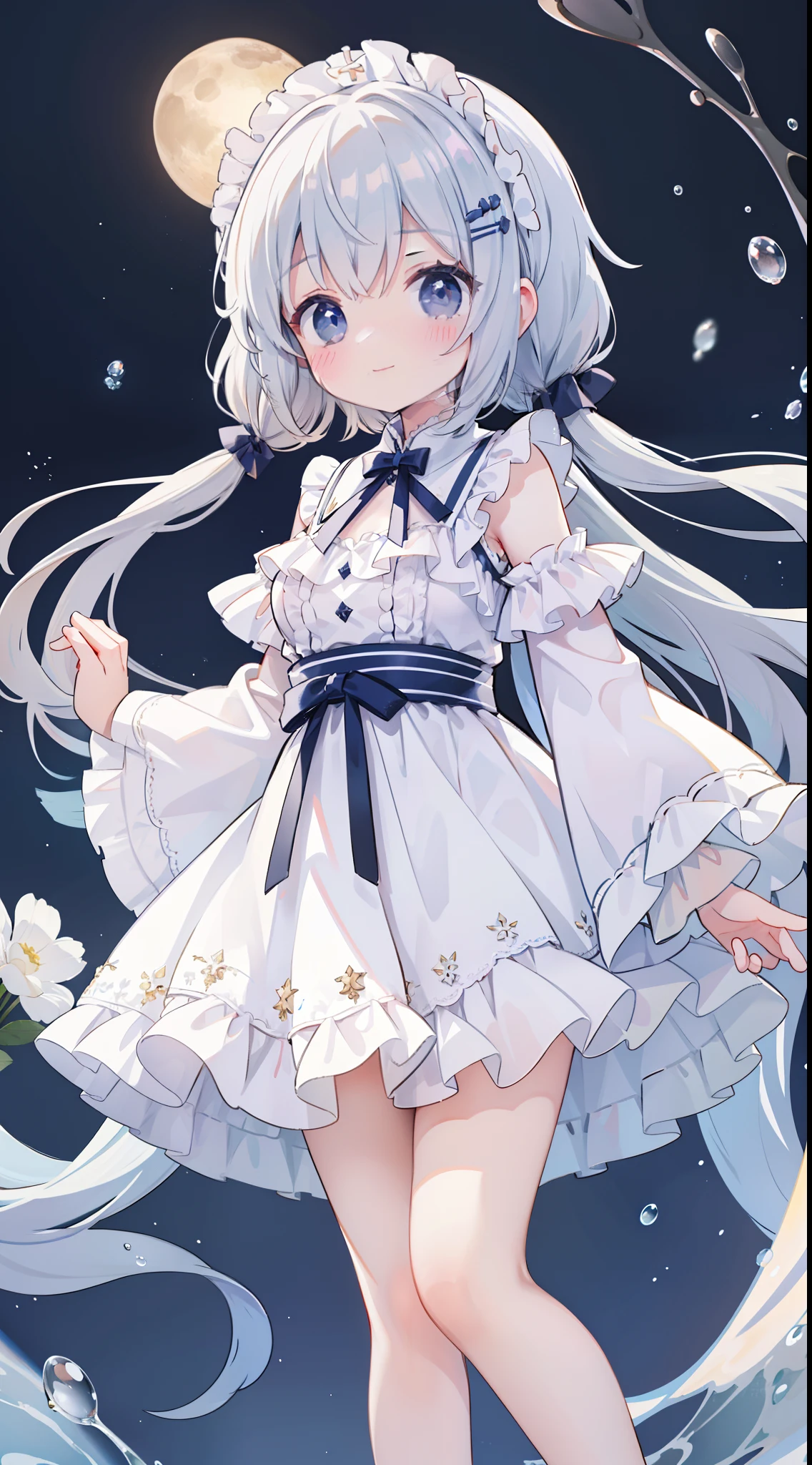 (li:1.4), smile, shining faintly,(concept art:1.2), (game event cg:1.2),(big breasts:0.8),
BREAK
A pretty girl wrapped in a white dress, with frills and delicate lace. The evening sky is filled with nostalgic feelings. A dream of a distant day, echoing in my heart. The smile of childhood dances in the wind. The moments that have passed warm my heart. With the light of the setting sun and a gentle smile. Embrace precious memories as if against the flow of time. A graceful dance of frills, a delicate song of lace. Nostalgia is close to your heart, and a girl in a white dress shines beyond time.
BREAK