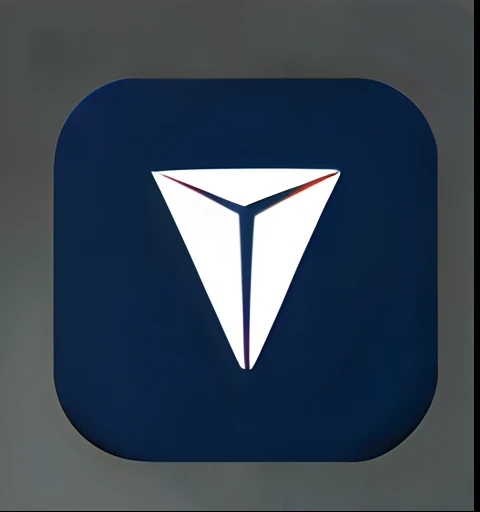 White and blue logo on dark blue background, iOS app icon, .App icon, corporate phone app icon, icon for an ai app, ios icon, trilliant, Victor Royd, Avatar image, vivy, Map frame, pivix, Grainy, vred, Dating app icon, pictogram, Ethereum!!!! logo, gameicon, vector icon, .app