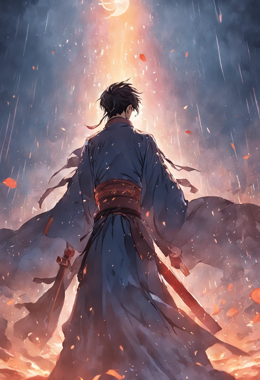 The case took place in one"China-style、swordsmen、dark、suspenseful、Curiosity"of the world： After a thousand days of rain，The sky is cloudy，For a long time, the imperial city of Chang'an，emerges"Rain dissolves"of the tragedy，A male warrior was ordered to track it down，Recruit talent，Go everywhere，The layout is meticulous、The mystery is waiting for you to uncover