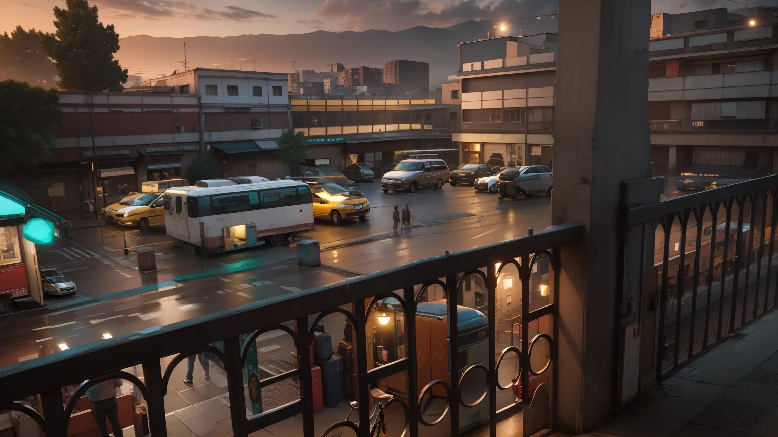 Urban , colour preset, realistic place , 4k quality,hd image .