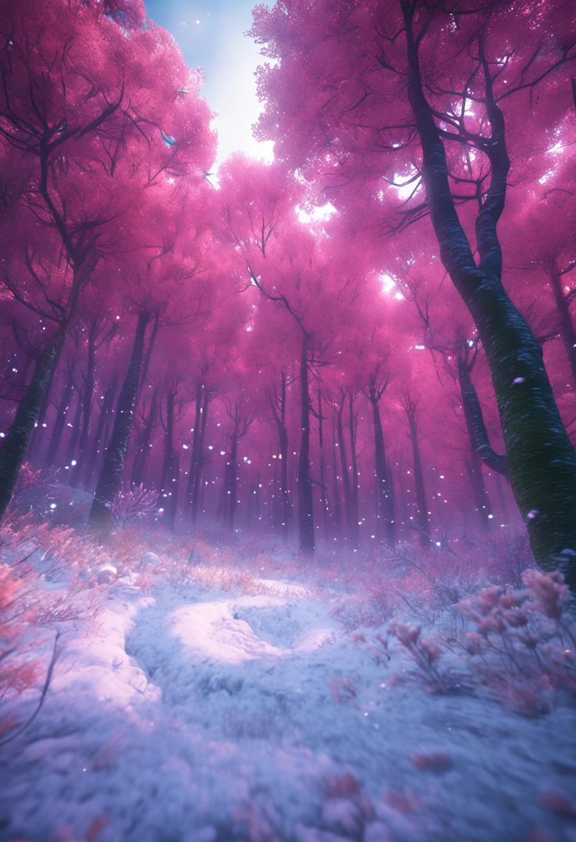 masterpiece, best quality, high quality, extremely detailed CG unity 8k wallpaper, The vast and quiet taiga stretches to the horizon, with dense green trees grouped in deep harmony, as the fresh breeze whispers through their leaves and crystal snow lies on the frozen ground, creating a stunning and peaceful landscape, Bokeh, Depth of Field, HDR, bloom, Chromatic Aberration ,Photorealistic,extremely detailed, trending on artstation, trending on CGsociety, Intricate, High Detail, dramatic, art by midjourney