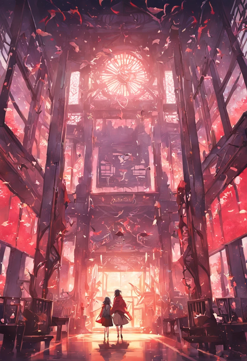 poster for,城市,tall house ,It contains the text "East Port"。The building consists of the word "East Port"。