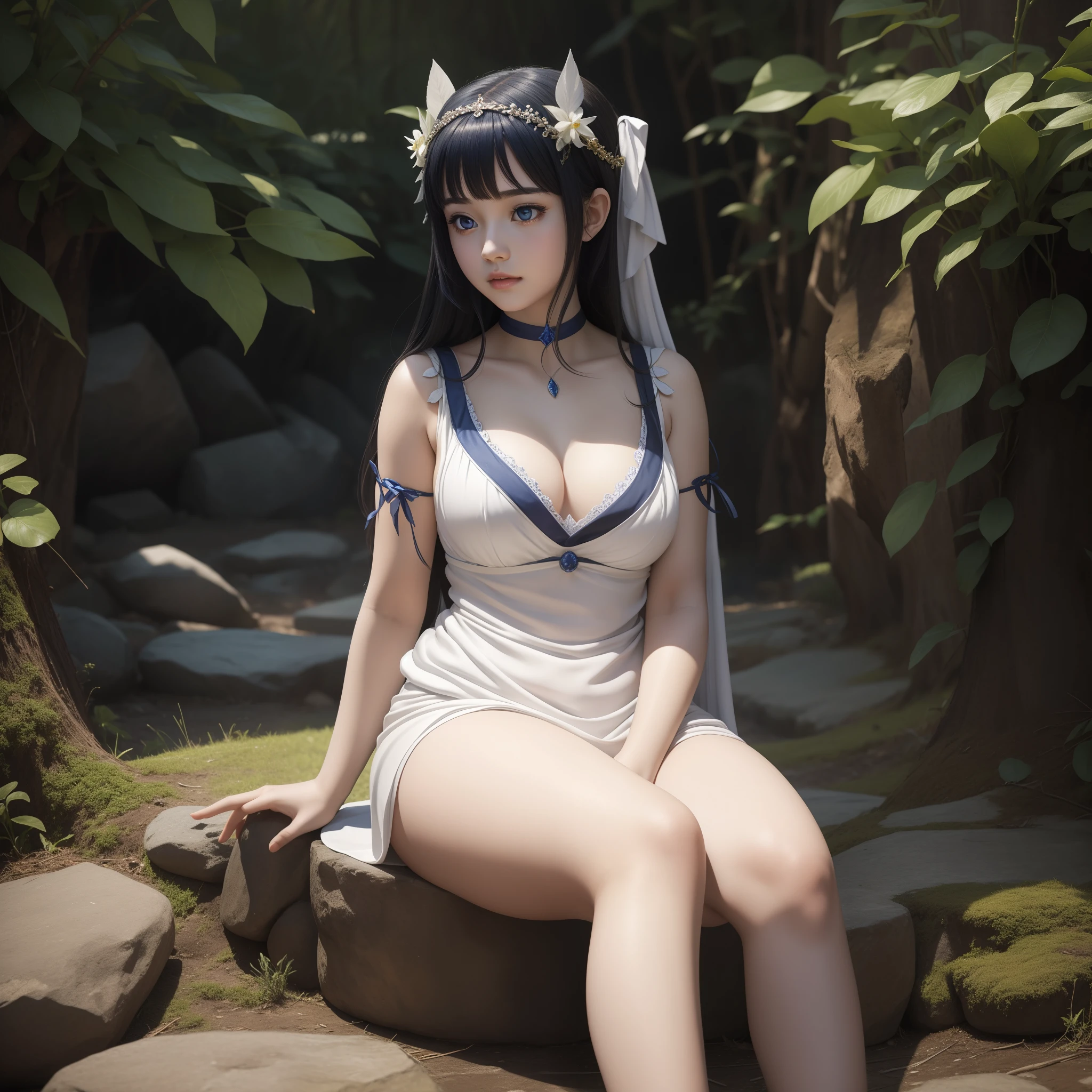 Hestia is a beautiful and small Goddess with a youthful appearance